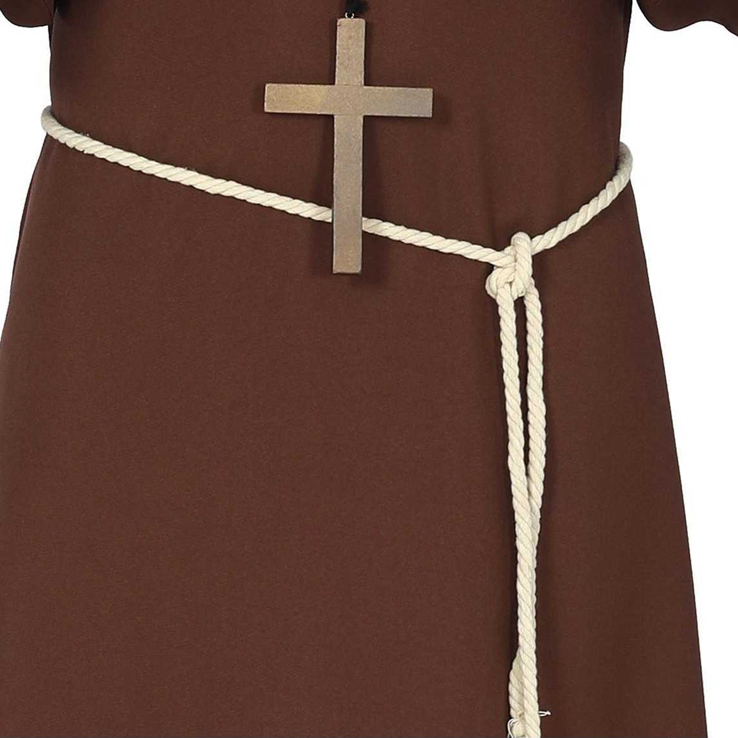 Brown - Pack Shot - Fiestas Guirca Mens Monk Costume Set