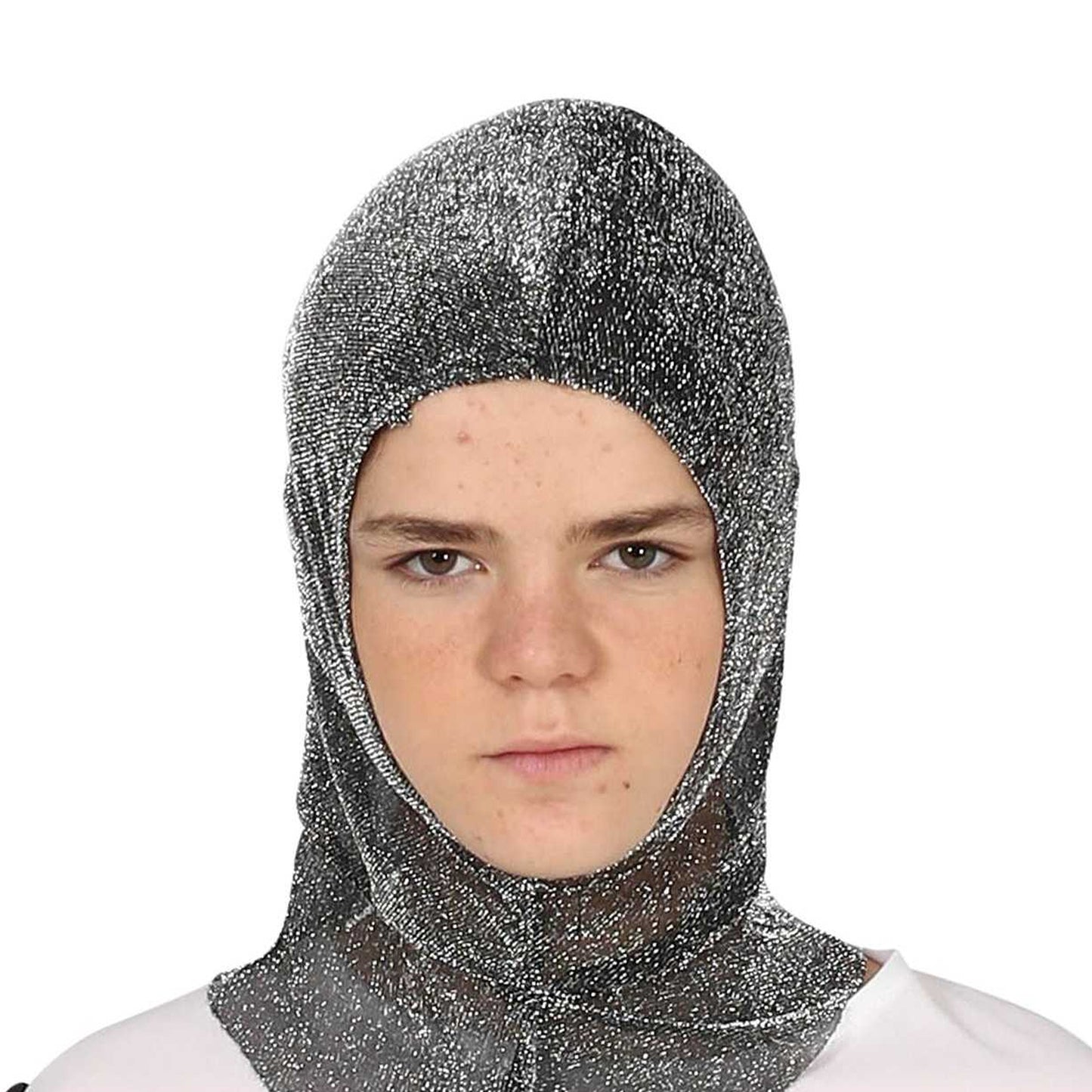 White-Grey - Side - Fiestas Guirca Boys Medieval Knight Costume Set