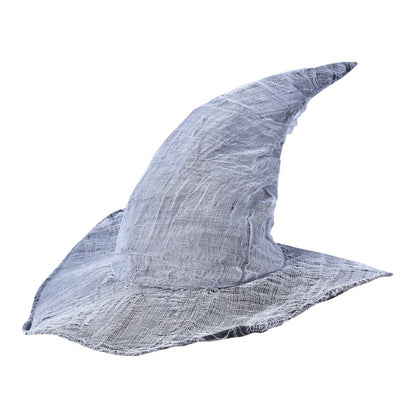 Grey - Back - Fiestas Guirca Unisex Adult Wizard Costume Hat