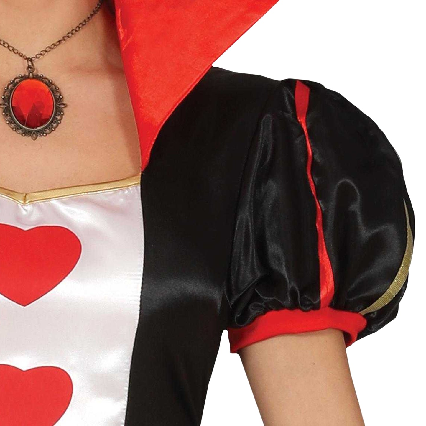 Red-Black - Lifestyle - Fiestas Guirca Womens-Ladies Heart Costume