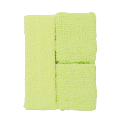Yellow - Front - Fiestas Guirca 80s Costume Accessory Set