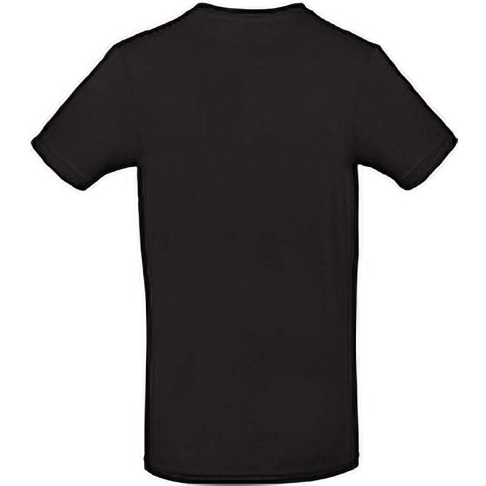 Black - Back - B&C Mens #E190 Tee