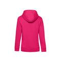Magenta Pink - Back - B&C Womens-Ladies Queen Hoody
