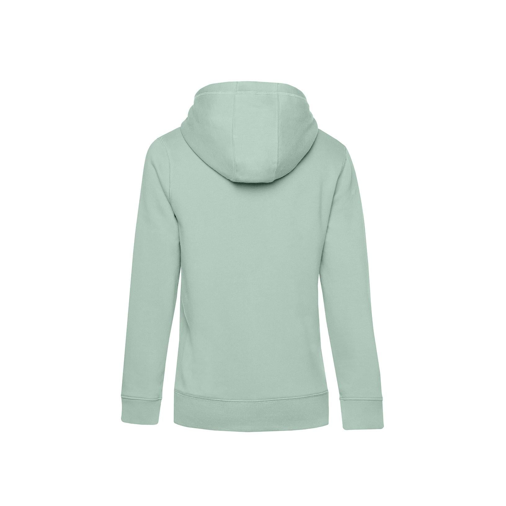 Aqua Green - Back - B&C Womens-Ladies Queen Hoody