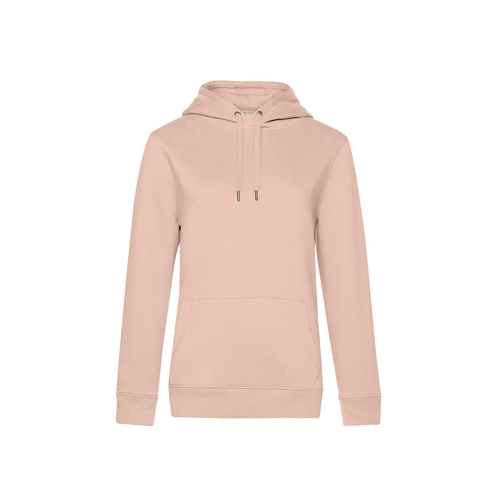 Soft Rose - Front - B&C Womens-Ladies Queen Hoody