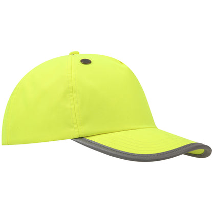 Fluorescent Yellow - Front - Yoko Safety Bump Cap
