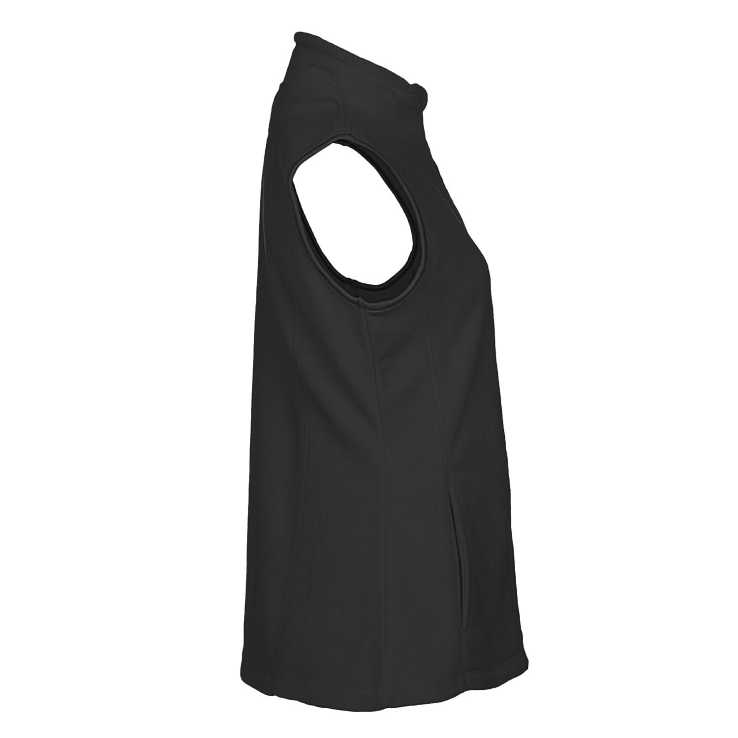 Black Opal - Side - Stedman Womens-Ladies Fleece Gilet