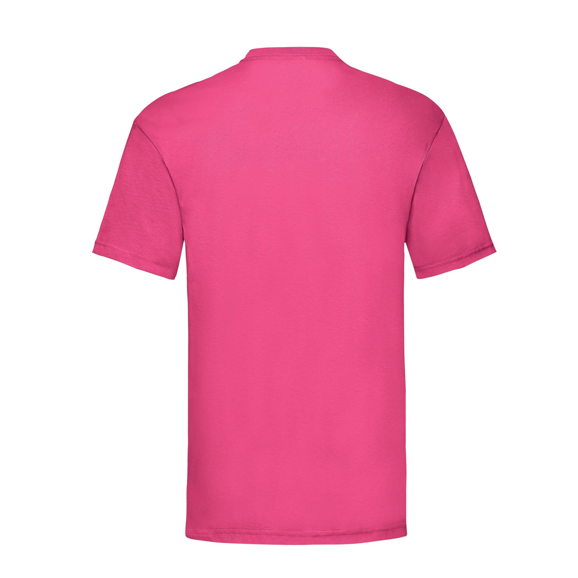 Fuchsia - Back - Fruit Of The Loom Mens Valueweight T-Shirt
