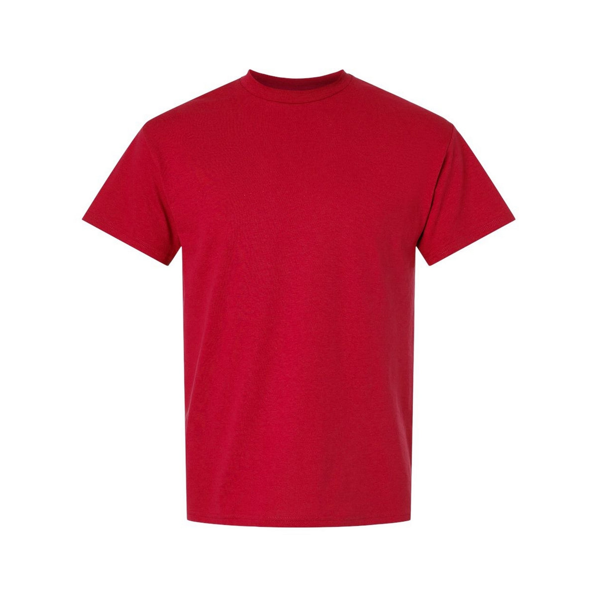 Red - Front - Gildan Unisex Adult DryBlend T-Shirt