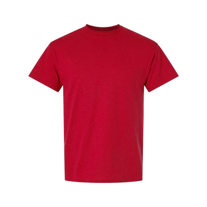 Red - Front - Gildan Unisex Adult DryBlend T-Shirt
