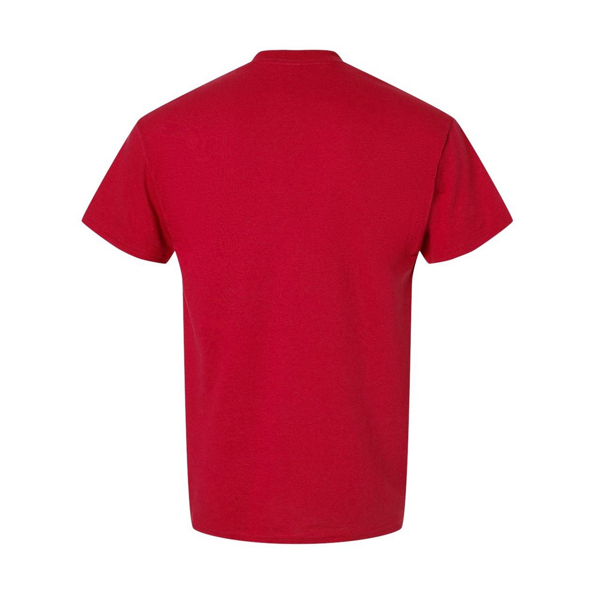 Red - Back - Gildan Unisex Adult DryBlend T-Shirt