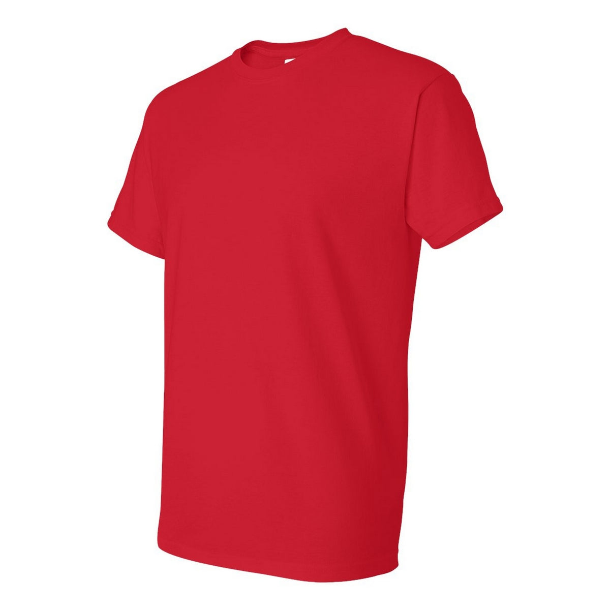 Red - Side - Gildan Unisex Adult DryBlend T-Shirt
