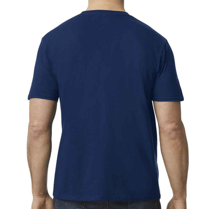Navy - Back - Gildan Unisex Adult Softstyle EZ T-Shirt