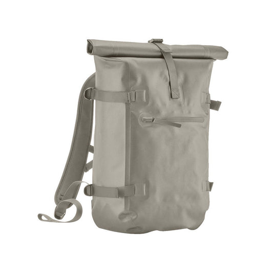 Natural Stone - Front - Quadra Roll Top Waterproof Backpack