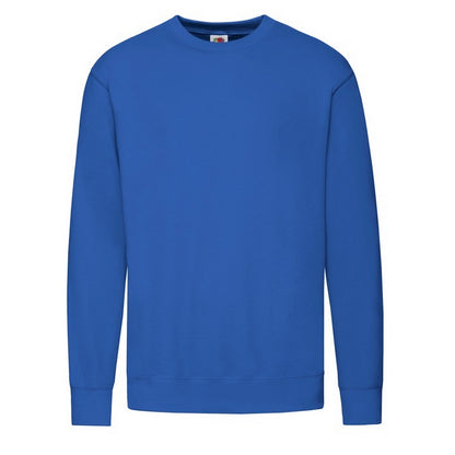 Royal Blue - Front - Fruit of the Loom Mens Lightweight Set-in Sweatshirt