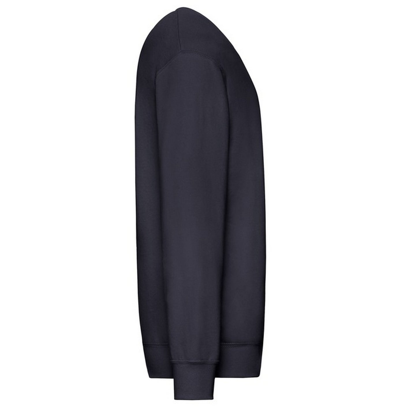 Deep Navy - Side - Fruit of the Loom Mens Lightweight Set-in Sweatshirt