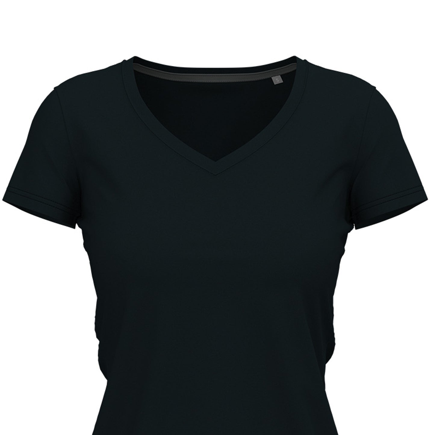 Midnight Blue - Back - Stedman Womens-Ladies Claire V Neck T-Shirt
