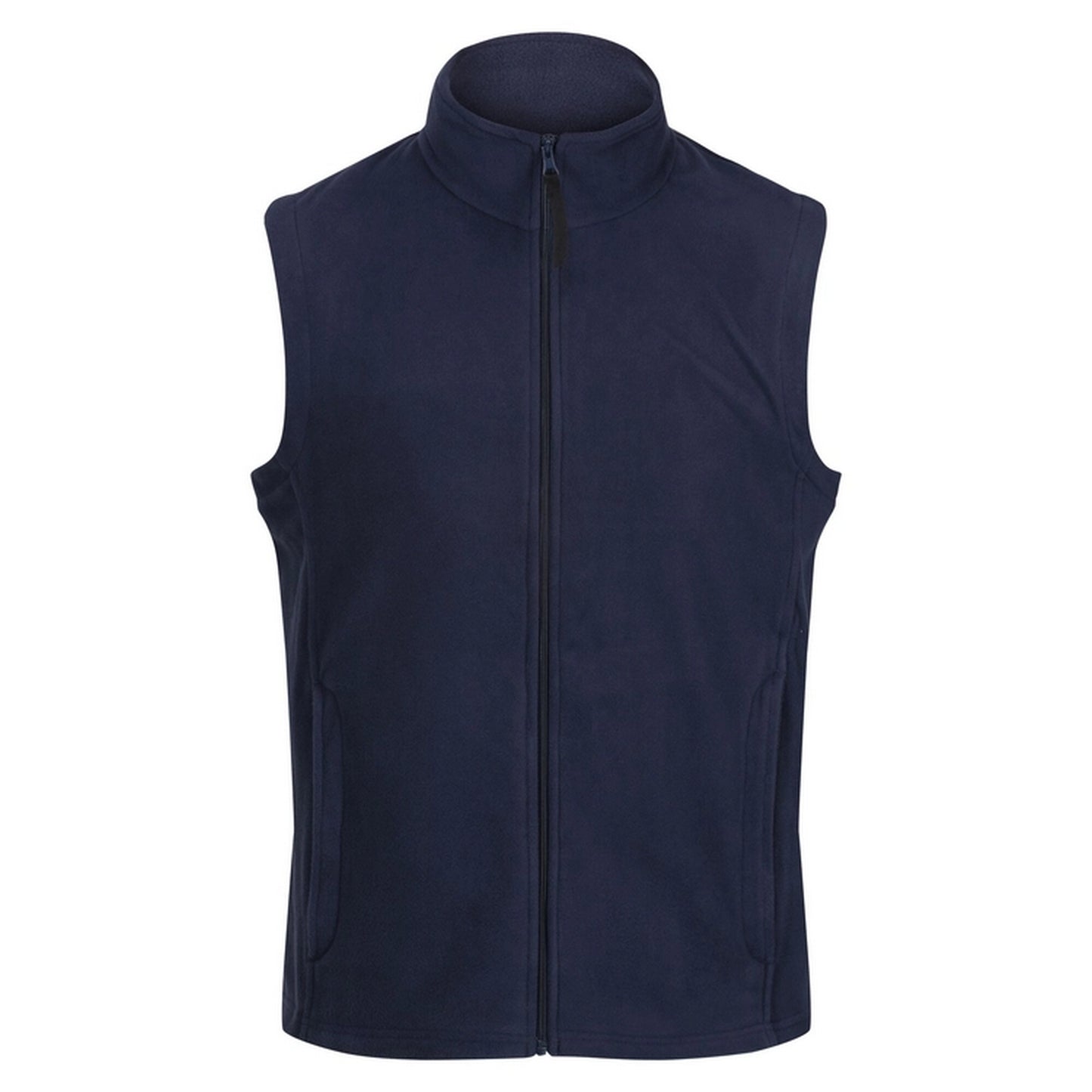 Dark Navy - Front - Regatta Mens Microfleece Gilet