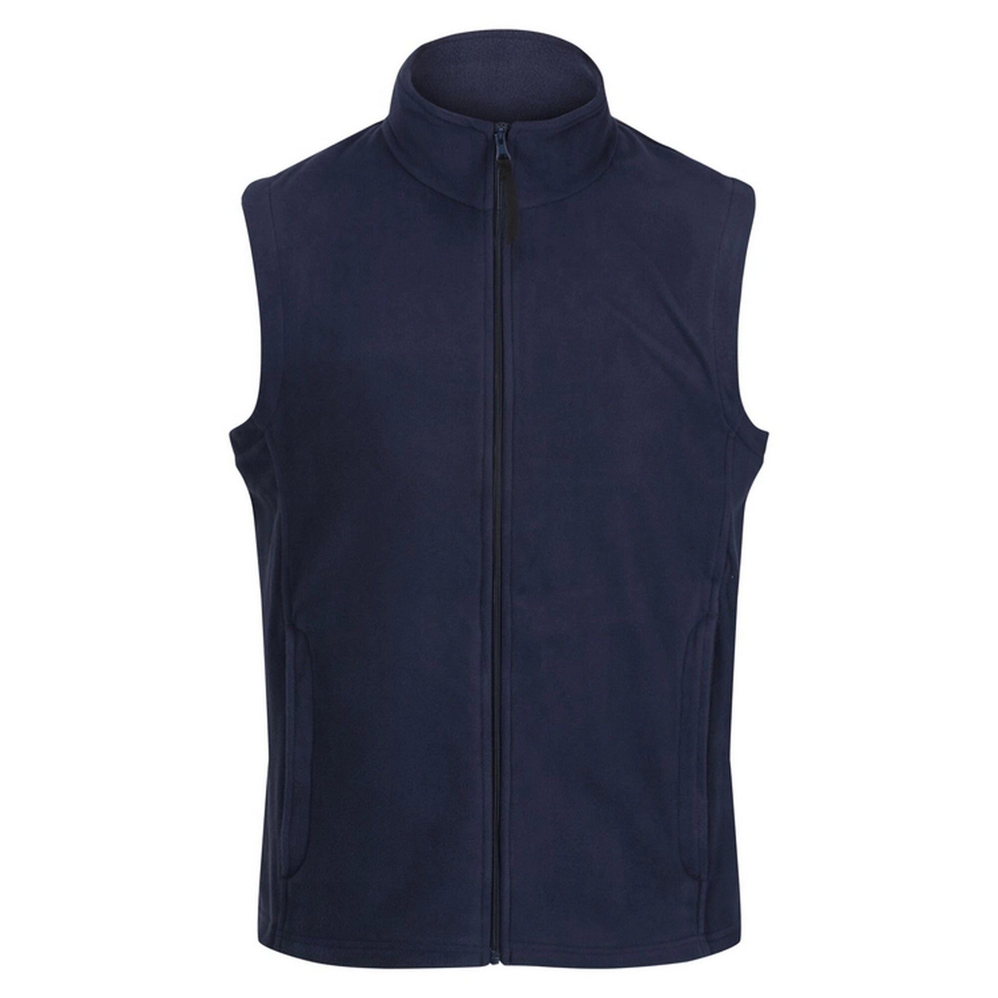 Dark Navy - Front - Regatta Mens Microfleece Gilet