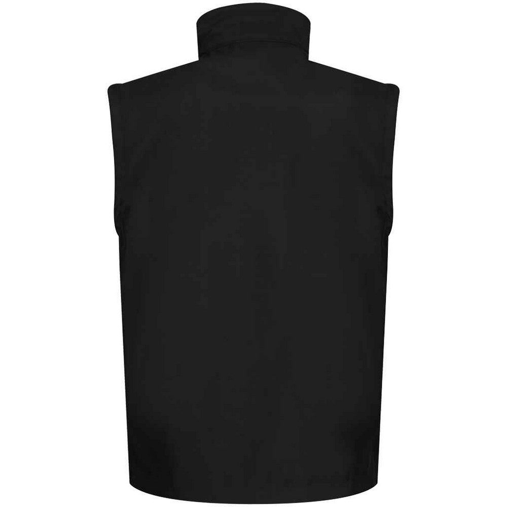 Black - Back - Regatta Professional Mens Ablaze Softshell Printable Gilet
