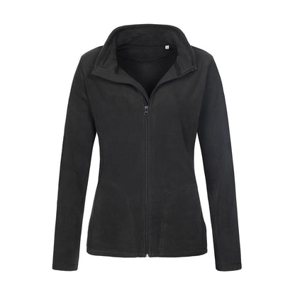 Black Opal - Front - Stedman Womens-Ladies Fleece Jacket
