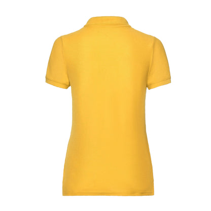 Sunflower - Back - Fruit of the Loom Womens-Ladies 65-35 Polo Shirt