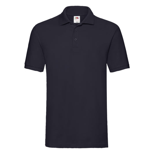 Deep Navy - Front - Fruit of the Loom Mens Premium Polo Shirt