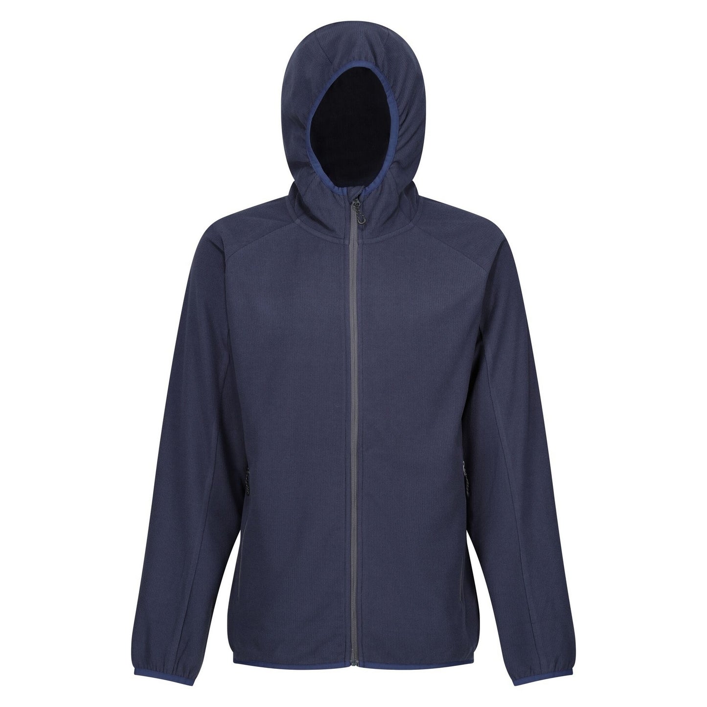 Navy-Seal Grey - Front - Regatta Mens Navigate Full Zip Fleece Jacket