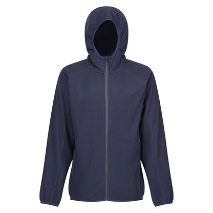 Navy-Seal Grey - Front - Regatta Mens Navigate Full Zip Fleece Jacket