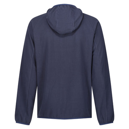 Navy-Seal Grey - Back - Regatta Mens Navigate Full Zip Fleece Jacket