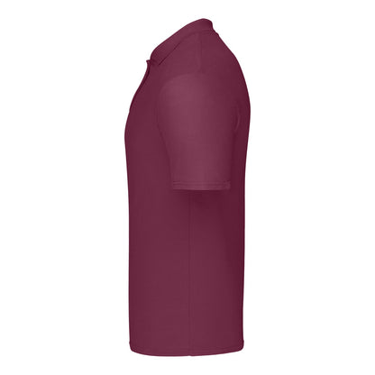 Burgundy - Lifestyle - Fruit of the Loom Mens Original Polo Shirt