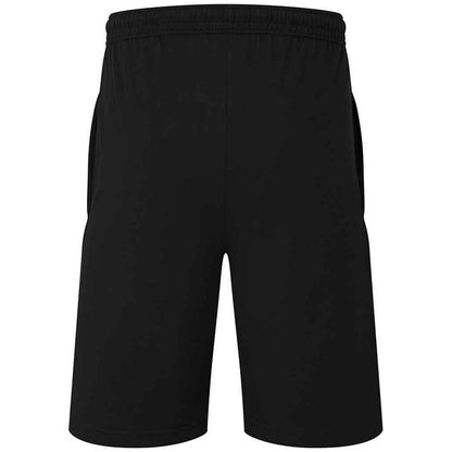 Black - Back - Fruit of the Loom Mens Iconic 195 Jersey Shorts