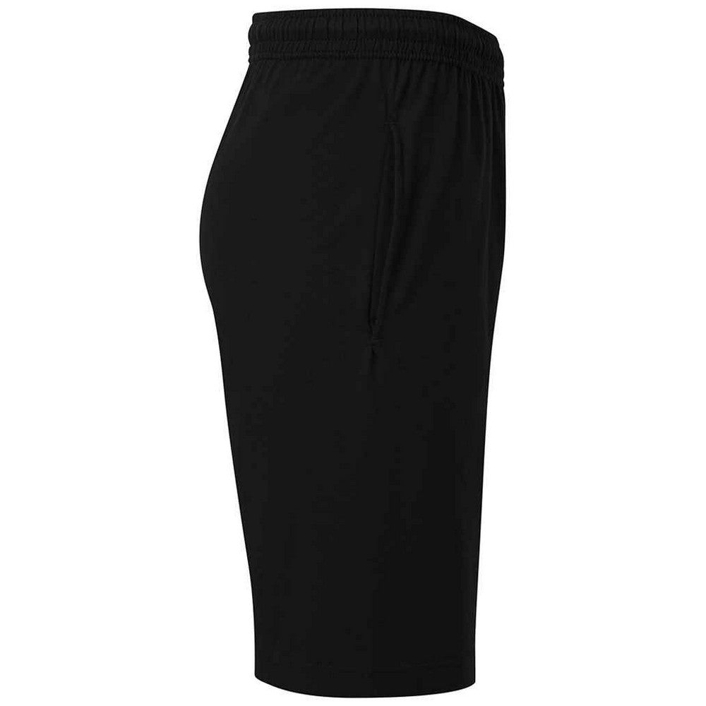 Black - Side - Fruit of the Loom Mens Iconic 195 Jersey Shorts