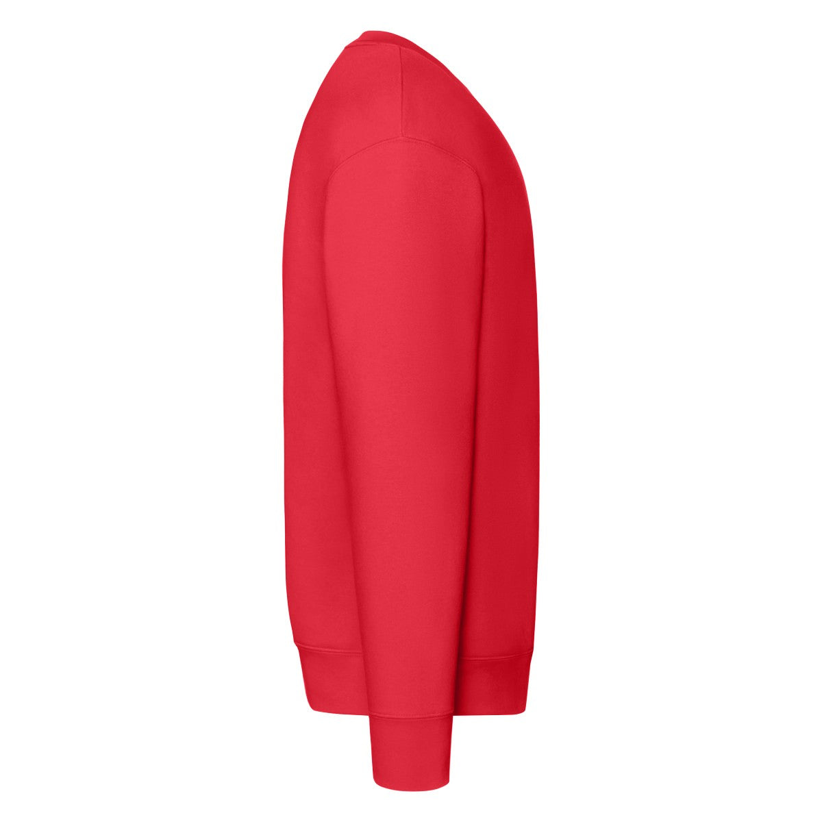 Red - Lifestyle - Fruit of the Loom Mens Premium Set-in Sweatshirt