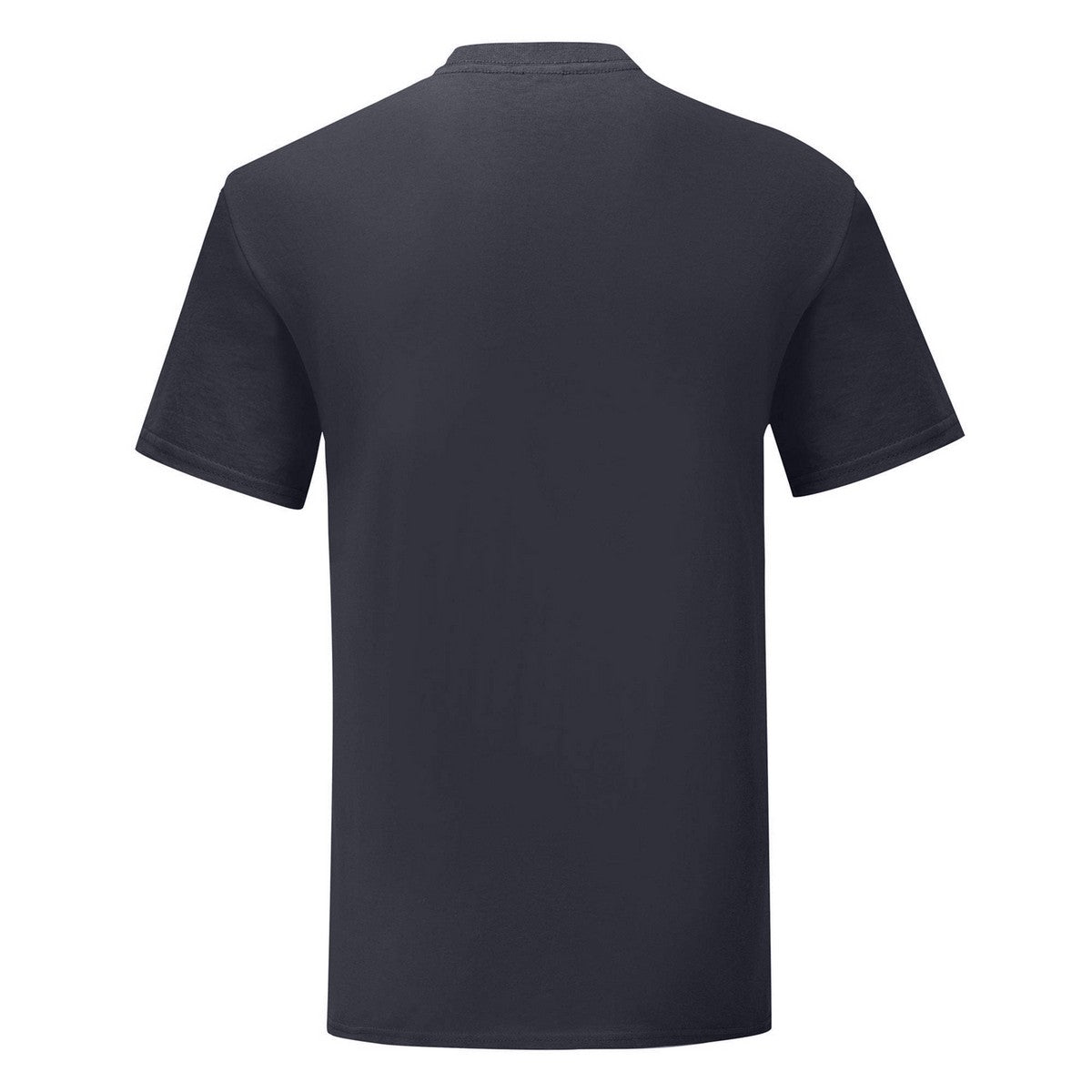 Red - Back - Fruit Of The Loom Mens Vintage Logo T-Shirt