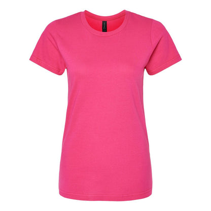 Heliconia - Front - Gildan Womens-Ladies Softstyle Midweight T-Shirt