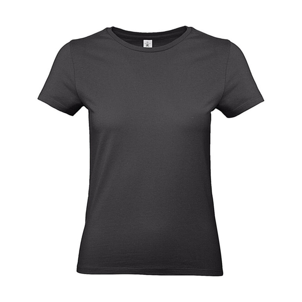 Used Black - Front - B&C Womens-Ladies #E190 T-Shirt