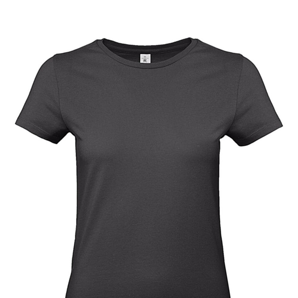 Used Black - Back - B&C Womens-Ladies #E190 T-Shirt