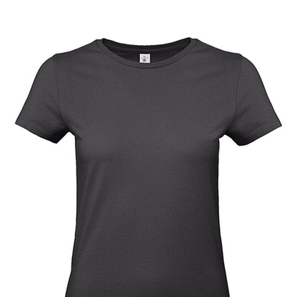 Used Black - Back - B&C Womens-Ladies #E190 T-Shirt