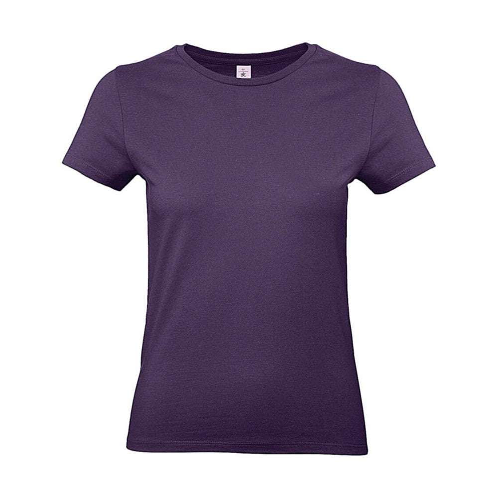 Radiant Purple - Front - B&C Womens-Ladies #E190 T-Shirt