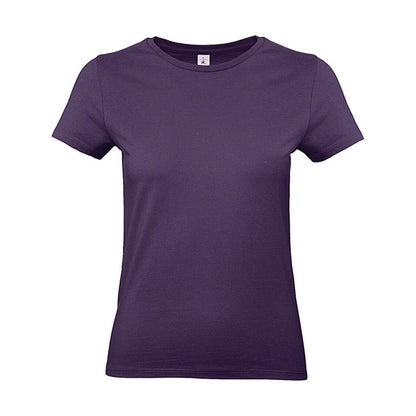 Radiant Purple - Front - B&C Womens-Ladies #E190 T-Shirt