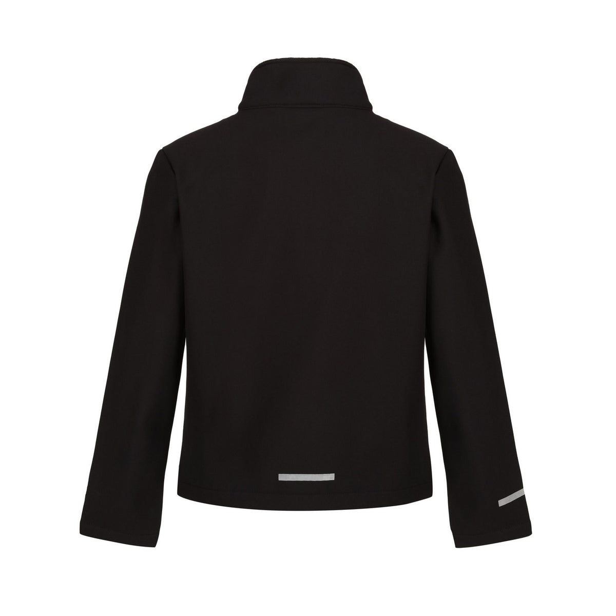 Black - Back - Regatta Childrens-Kids Ablaze 2 Layer Soft Shell Jacket