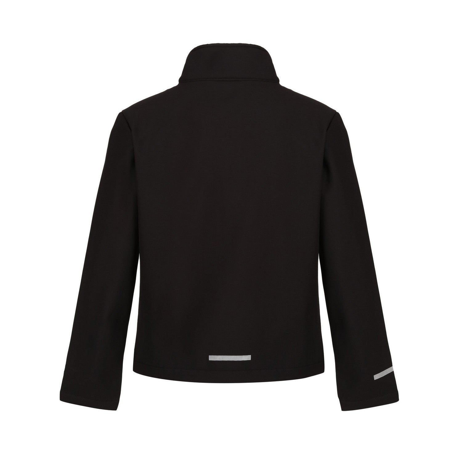 Black - Back - Regatta Childrens-Kids Ablaze 2 Layer Soft Shell Jacket