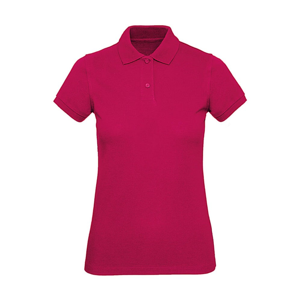 Sorbet - Front - B&C Womens-Ladies Inspire Organic Polo Shirt