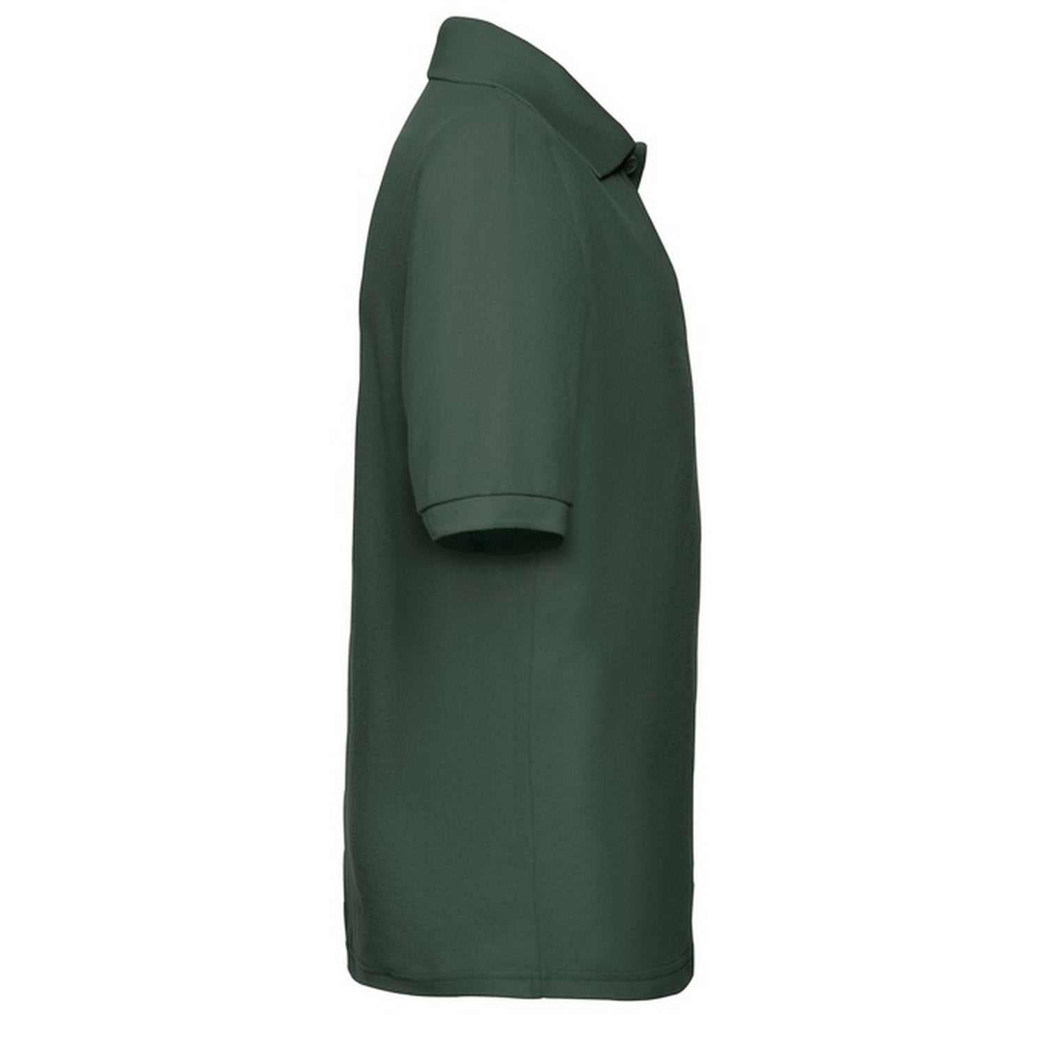 Bottle Green - Side - Fruit of the Loom Childrens-Kids 65-35 Polo Shirt