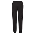 Black - Front - Fruit of the Loom Mens Classic Elasticated Cuff Jogging Bottoms