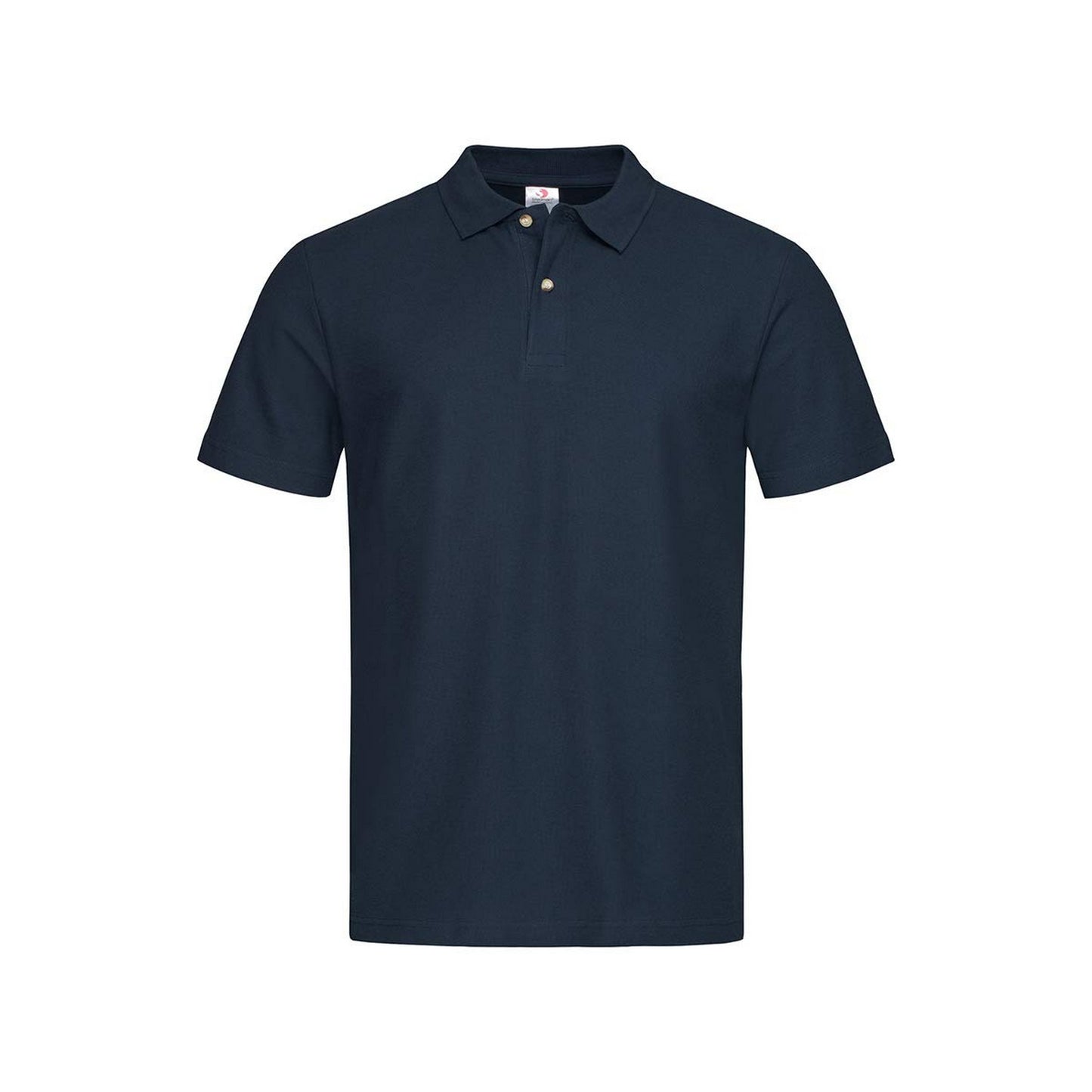 Midnight Blue - Front - Stedman Mens Lux Polo Shirt