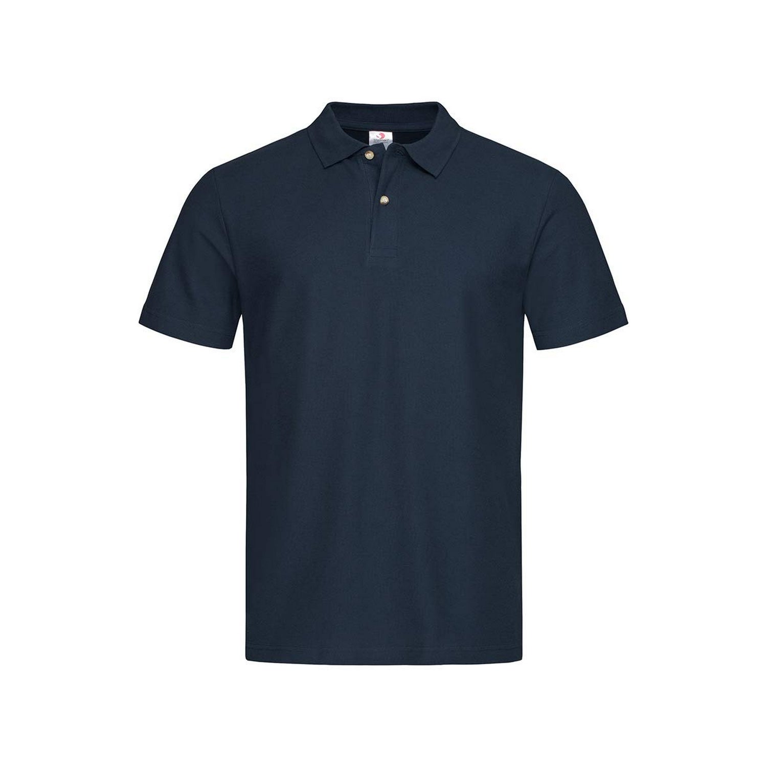 Midnight Blue - Front - Stedman Mens Lux Polo Shirt