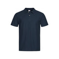 Midnight Blue - Front - Stedman Mens Lux Polo Shirt