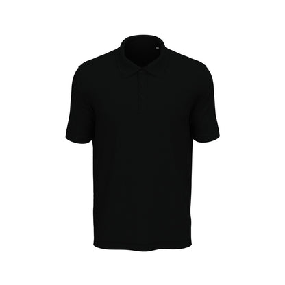 Black Opal - Front - Stedman Mens Lux Polo Shirt